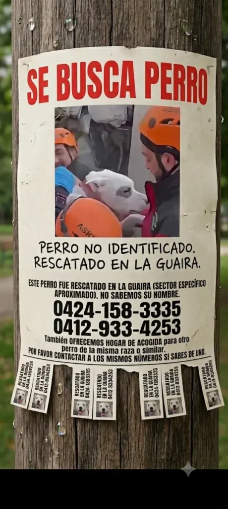 Blanca con manchita marrón en el ojo