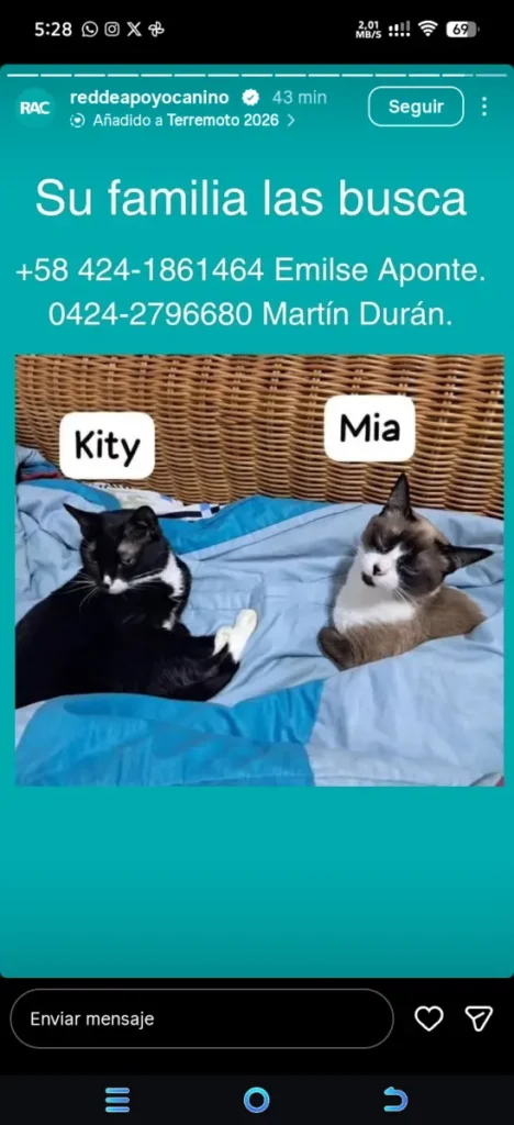 Mía y Kity